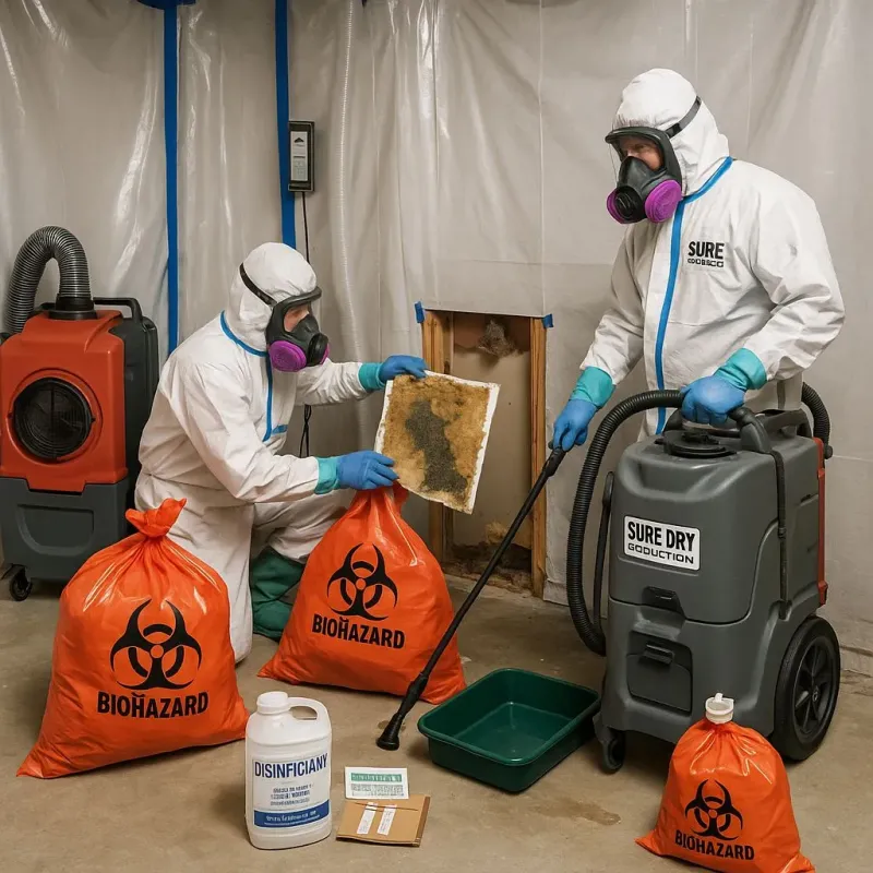 Contaminated Water Handling Protocols process in Eagle Mountain, UT