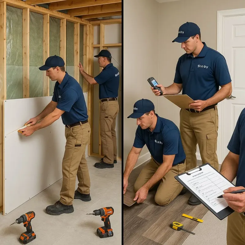 Repairs and Reconstruction process in Eagle Mountain, UT